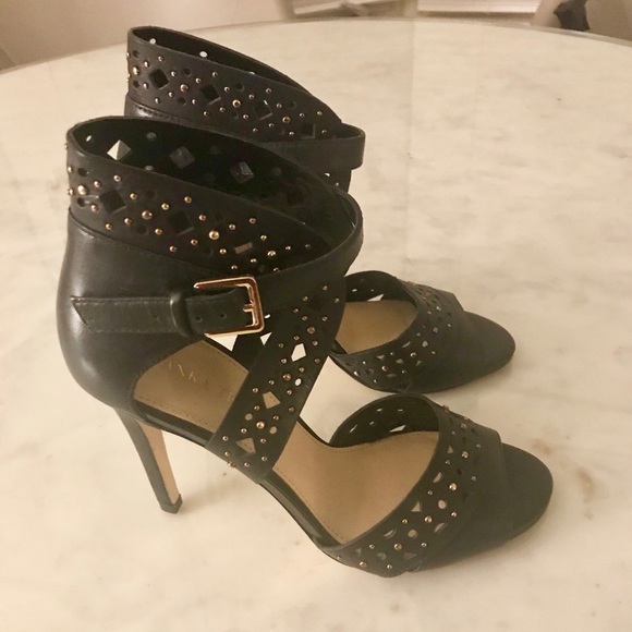 Lambskin leather heels - Picture 2 of 8